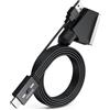 PROZOR SCART to HDMI Converter 1080P 60Hz, Convertitore Audio Video per TV e Monitor con Cavo SCART Integrato 1,5 m, Selettore 4:3/16:9, Compatibile con VCR, VHS e Lettore DVD PAL/NTSC