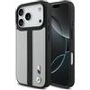 CG MOBILE BMW M - Logo a righe perforato, compatibile con custodia MagSafe per iPhone 17 Pro (grigio)