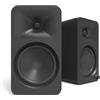 Kanto ORA4 140W Powered Reference Speakers with Bluetooth 5.0 and USB-C Input | 4" Woofers | Bi-Amplified | Reference Quality Sound | Pair | Black