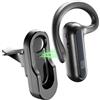 Cellularline CAR Cuffie mono Bluetooth piatte per auto con supporto per auto potenti