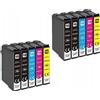 Epson Jhaan 16XL Cartucce di ricambio per stampante Epson 16 Cartucce 16 XL compatibili (6,79)