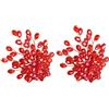 TOGEVAL 2pezzi Clip Decorative Per Scarpe Da Sposa Di Accessori Cristallo Per Matrimonio e Eventi Speciali Elegante e Resistente Perfetti Per Ogni Occasione