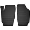 Wielganizator Tappetini in gomma anteriori adatti per Volkswagen Polo IV 9N (2001 - 2009) Hatchback | Set di 2 pezzi, solo anteriori, migliore vestibilità rispetto ai tappetini universali, colore nero