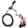 Generico Cavo acceleratore - Lega di alluminio ABS 3,94 pollici | per spazzatrici elettriche per mini motozappe agricole | Kit cavo acceleratore e interruttore per riparazioni bici