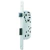 Yale Serratura da incasso a condanna, asse 40 mm, baule 135 mm - Y13R-A40/B/SC - Passino reversibile, testa rotonda - Porta bagno e WC - bianco, attacco incluso, standard