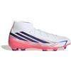 ADIDAS scarpe gomma ADIDAS F50 hyperfast league mid fg bianco/corallo/nero