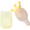 Generico Poppatoio Per Farmaci - Erogatore Medicinale Neonato | Ciuccio Medicinale | Design Corona, Antisoffocamento, Regolatore Flusso Rimovibile, Misura 11x4cm, Peso 50g, Per Sciroppo Bambini Infanti - Viagg