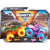 Monster Jam - Confezione originale da due con autentici monster truck in scala 1:64, fantastica azione acrobatica di 3 anni (ordinata con diversi design, selezione casuale)