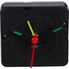 DOITOOL Movimento Orologio al Quarzo Mini Kit con Lancette Nere | Corpo in Plastica, Formato 5,6x5,3x1,7cm, per Piccoli Orologi da Tavolo e Montaggio Fai da Te