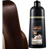 Generisch Shampoo colorante di cocco - 500 ml olio di cocco colorante nero, formula persistente, protezione naturale del cuoio capelluto, risultati professionali ad azione rapida | Bellezza a accessibili