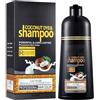 Generisch Shampoo colorante di cocco - 500 ml olio di cocco colorante nero, formula persistente, protezione naturale del cuoio capelluto, risultati professionali ad azione rapida | Bellezza a accessibili
