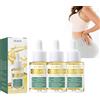 Orgrul Furzero Beauty Women Collagen Lifting Body Oil, Firm Skin Lifting Body Oil, Beauty Lady Collagen Lifting Body Oil, Anti Aging Collage Serum for Face, Reduces Fine Lines and Wrinkles (3pc)