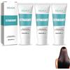 Orgrul Crema lisciante per capelli, Protein Correcting Hair Straightening Cream, Crema lisciante setosa e lucida, per capelli secchi e danneggiati (3 pezzi)