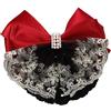 minkissy Fermaglio Capelli Donna Copri Chignon Fiocco Retina Per Chignon Da Ragazza Resistente e Pratico Per Uso Quotidiano e Occasioni Formali