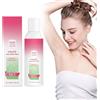 Orgrul 100 ml schiuma di depilazione, schiuma depilatoria, schiuma di depilazione, efficace depilazione senza rasatura per donne e uomini, può sostituire la crema depilazione per braccia, ascelle, gambe