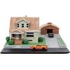 Jada -Casa Garage di Toretto Fast & Furious, Playset Diorama, Include due Nano Veicoli, Collezionismo (253203081)