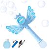 Generico Bacchetta Per Bolle Di Sapone Ricaricabile - Macchina Per Bolle Di Bollee A LED Con Effetti Di Luce, Bacchetta Per Bole Principessa | Per Ragazzi E Ragazze Cosplay Feste In Giardino In Maschera