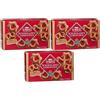 Lambertz Cioccolato al latte intero 3 x 500 g cuori stelle brezeln