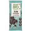enerBIO RAW Chocolate Kakaonibs & Meersalz (cioccolato vegano senza lattosio con granella di cacao & sale) 65g