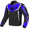 Berik Giubbotto Moto Tessuto Tecnico Berik 2.0 NJ-173302 Nero Blu