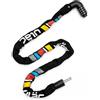 ULAC Lucchetto a catena STEEL KOMBAT con combinazione nero - Vibe