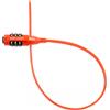 ULAC Lucchetto a cavo AIR JUST COMBO con combinazione arancione - Orange