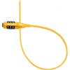 ULAC Lucchetto a cavo AIR JUST COMBO con combinazione giallo - Yellow