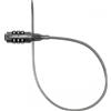 ULAC Lucchetto a cavo AIR JUST COMBO con combinazione grigio - Grey