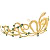 JEWEDECO Corona Serpente Egiziana da Principessa Sposa in Lega Cristalli, Cerchietto Copricapo per Feste Halloween, Matrimoni e Cosplay, Accessorio Chioma Elegante e Leggero per Donna