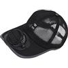 GENERIC Cappello da Baseball energia Solare, da Uomo, con Ventilatore Solare, Cappello Estivo da Spiaggia, Cappello da Spiaggia con Ventola di Raffreddamento, Blocco UV, Cappello Sportivo Ricaricabile per
