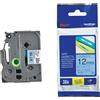 BROTHER NASTRO BROTHER TZ-E531 12MMx8MT NERO/BLU TZ-E531