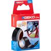 Geko Nastro adesivo telato Tex nero 19mmx2,7mt Geko 8143000004