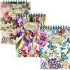 PIGNA BLOCCO SPIRALE 5MM A5 80GR 50FG PIGNA NATURE FLOWERS 02221725M