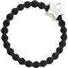 By Eloise London Silver Star Elastico per capelli donna 1 pz colore nera