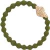By Eloise London Bling Charms Tropical Seashell Elastico per capelli donna 1 pz colore Olive