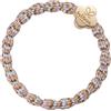 By Eloise London Metallic Gold Quatrefoil Elastico per capelli donna 1 pz colore Beach