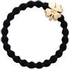 By Eloise London Gold Clover Leaf colore nera