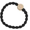 By Eloise London Letter Charms Gold Elastico per capelli 1 pz colore C Black