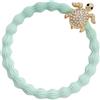 By Eloise London Gold Diamanté Turtle colore Mint