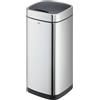 DURABLE Cestino con sensore no touch 35L argento metallizzato Durable