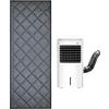 Generico Isolante per Tubo Climatizzatore Portatile, Rivestimento Termico Protettivo, Accessorio per Condizionatore per Interno Inverno Finestra a Battente Casa Appartamento