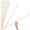 CHILDWEET Listelli Legno Decorativi Parete in Legno 10 Pezzi Superficie Liscia per Zanzariera e Fai da Te
