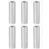 PATIKIL 6pz Distanziali Alluminio M3 Distanziali Metallici M3 Alluminio 3mm ID x 5mm OD x 18mm L Distanziali Filettati Viti Colonna Standoff Femmina per Auto Rc Droni Schede Madri Argento
