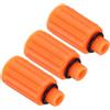 PATIKIL Tappo di Riempimento Olio Compressore d'Aria, 3 Pz 9mm Tappo di Sfiato di Ricambio per Compressore d'Aria comuni, Giallo