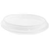 POPETPOP Paralume Soffitto Bianco in Acrilico 21,5x21,5x7 Cm, Copertura Luce Ultrafine Antiriflesso per Apparecchi a Soffitto e Ventilatori, Installazione Facile per Camere e Soggiorni