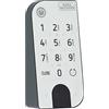 BURG-WÄCHTER Tastiera per Sistemi di Serrature Elettroniche Porte secuENTRY, Cod. Numerico, Tastiera Illuminata, IP53, ENTRY 7711 KP PIN, Nero/Bianco