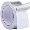 Generisch Nastro in alluminio butilico - Sigillante adesivo resistente, portatile, impermeabile, nastro riscaldante HVAC, per di ventilazione, sigillatura, riparazione, porta, tetto, asciugatrice, casa
