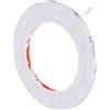 PATIKIL 5m/16.4ft Sigillatura Schiuma Nastro, 5mm Largo 1mm Spesso Singolo Paraspifferi Gommapiuma Guarnizione Porta Striscia per Mobili per Isolamento Tubi Finestre, Bianco