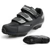 Msport Scarpe MTB Mountain Bike Uomo/Donna Scarpe Spinning Traspiranti, Antiscivolo e Compatibili con Pedali SPD - N03 45 EU