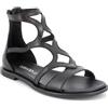 IGI&Co Sandali Gladiatore da Donna Nero con Zip in Pelle 40 EU
